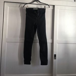 Topshop black high waisted jeans